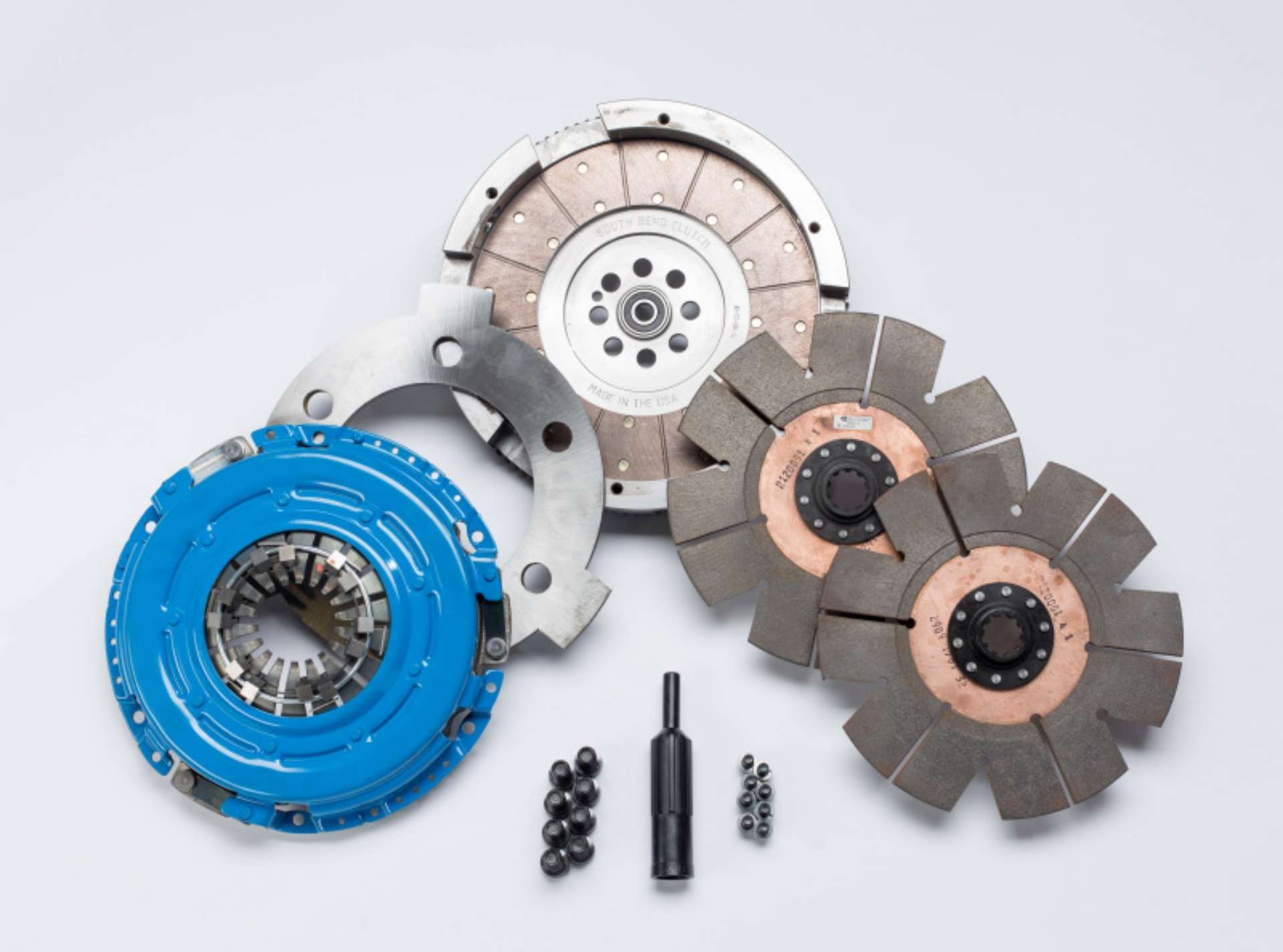 Picture of South Bend Clutch Oct 05-06 GM 6-6L LBZ ZF-6 SFI Comp Dual Disc Feramic Clutch Kit