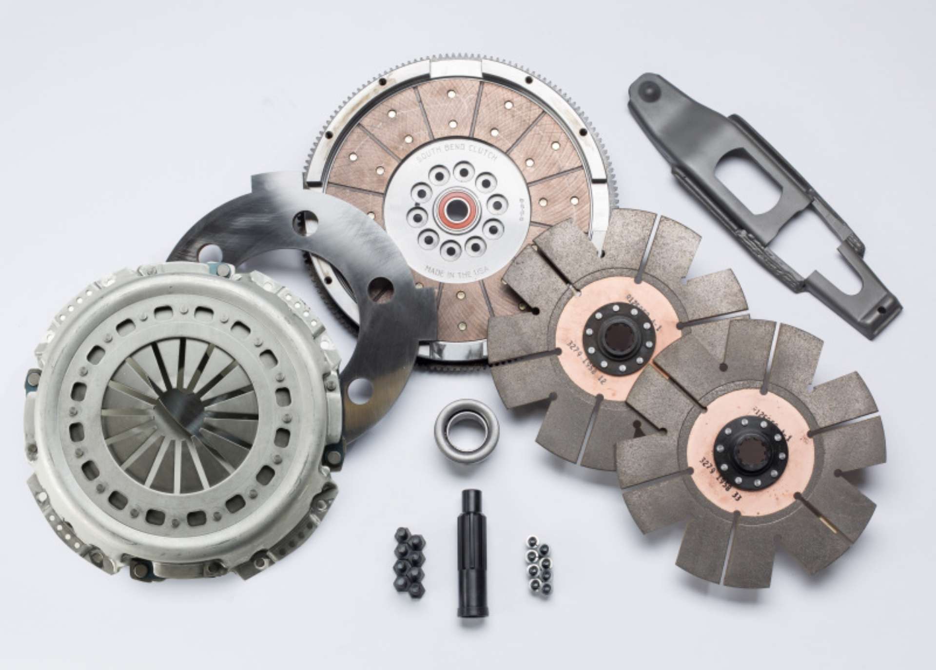 Picture of South Bend Clutch 04-07 Ford 6-0L ZF-6 SFI Comp Dual Disc Clutch Kit 3850lb Load