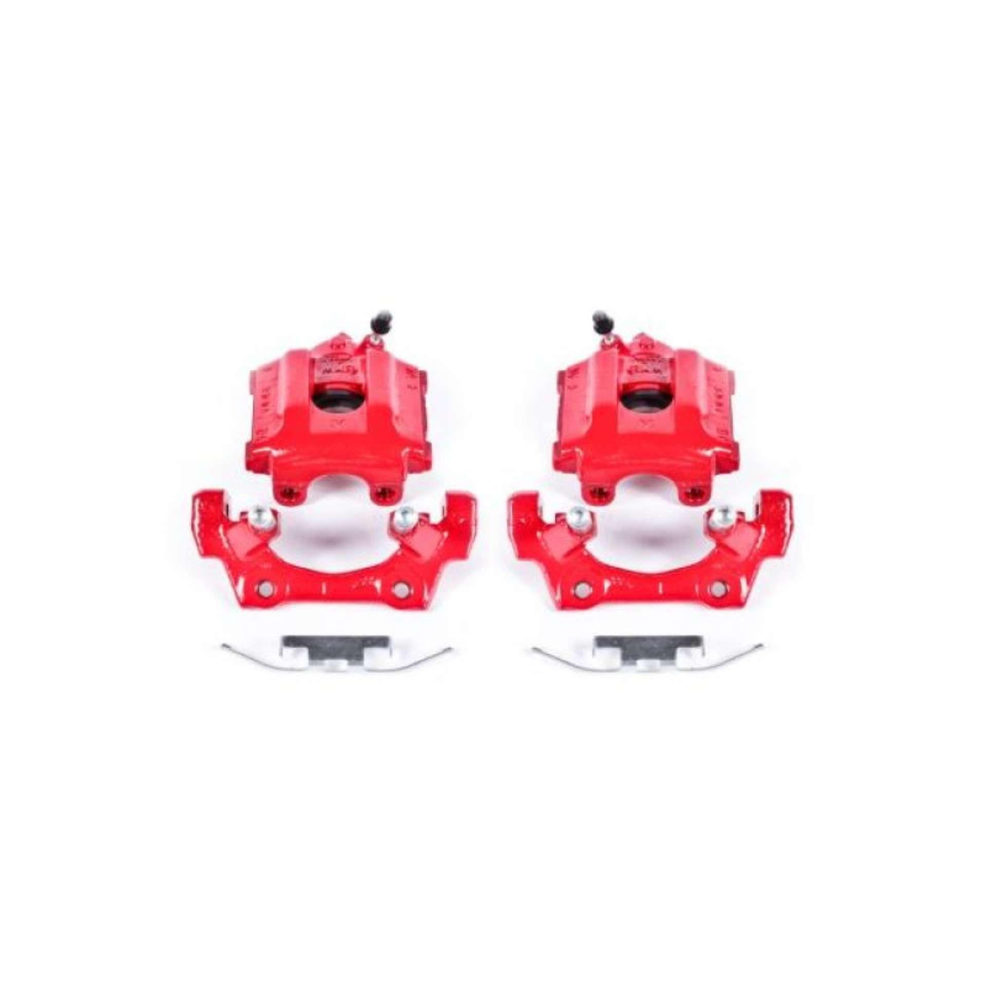 Picture of Power Stop 92-98 BMW 318i Rear Red Calipers w-Brackets - Pair