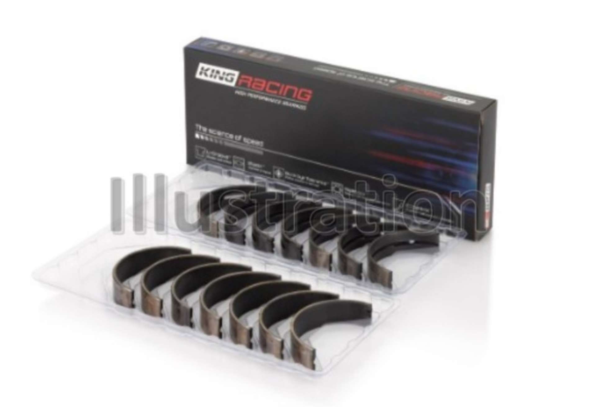 Picture of King Nissan TB48DE Size STDX Main Bearing Set