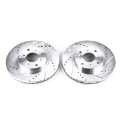 Picture of Power Stop 93-96 Honda Prelude Front Evolution Drilled & Slotted Rotors - Pair