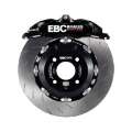 Picture of EBC Racing 10-14 Ford Mustang GT 5-0L Black Apollo-4 Calipers 355mm Rotors Front Big Brake Kit