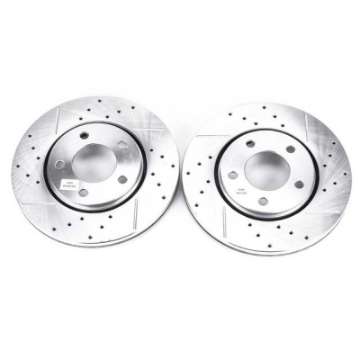 Picture of Power Stop 02-07 Chrysler Town & Country Front Evolution Drilled & Slotted Rotors - Pair