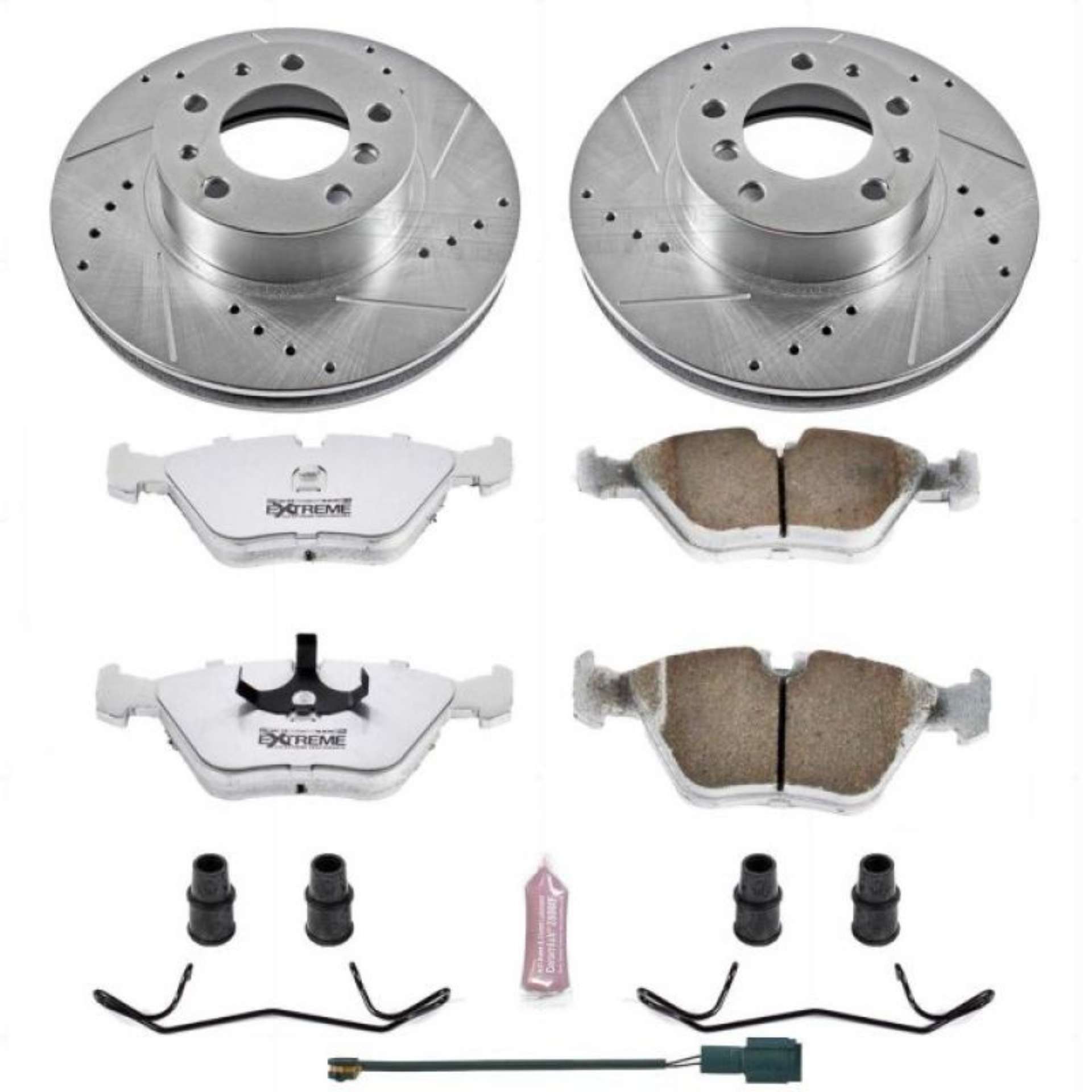 Picture of Power Stop 94-95 BMW 540i Front Z26 Street Warrior Brake Kit