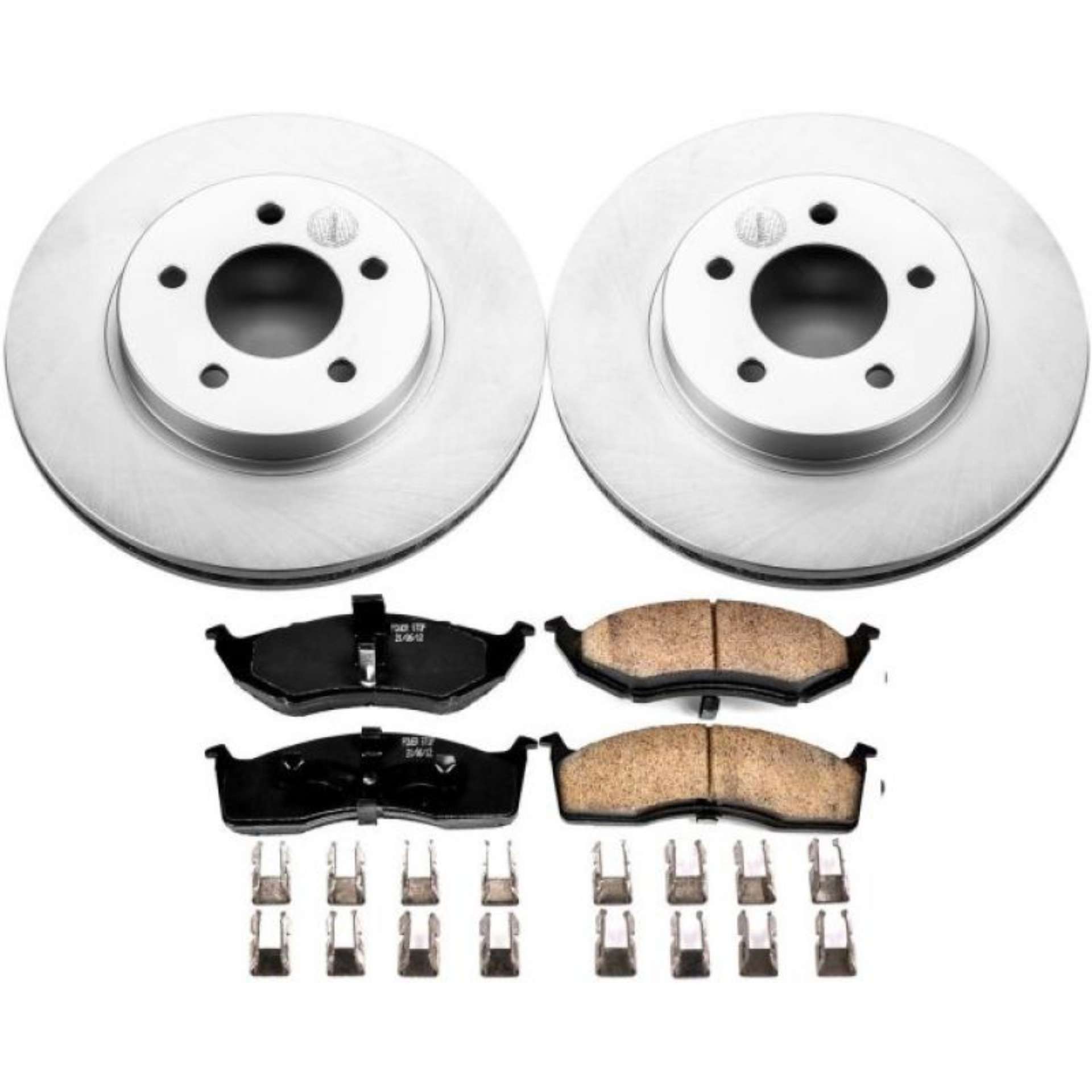 Picture of Power Stop 98-04 Chrysler Concorde Front Z17 Evolution Geomet Coated Brake Kit