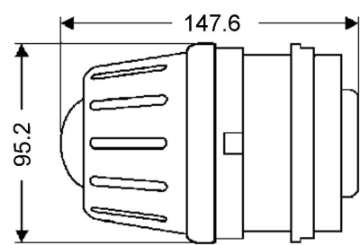 Picture of Hella Micro DE Premium Halogen H7 Low Beam 12V SAE Lo Headlamp w- Bulb and Stone Shield