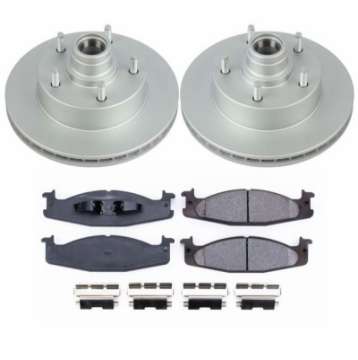 Picture of Power Stop 94-01 Ford E-150 Front Z17 Evolution Geomet Coated Brake Kit