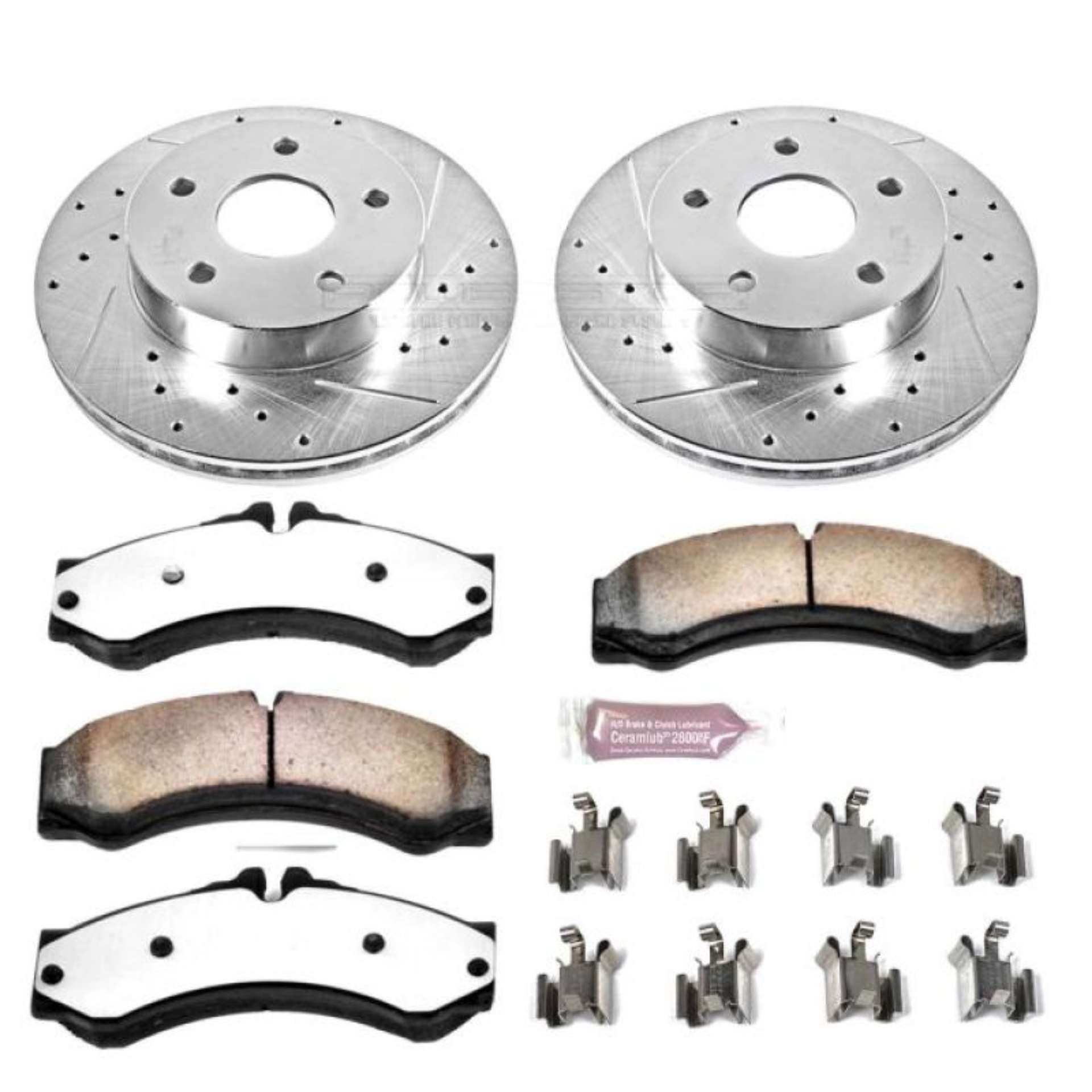 Picture of Power Stop 99-04 Jeep Grand Cherokee Front Z36 Truck & Tow Brake Kit