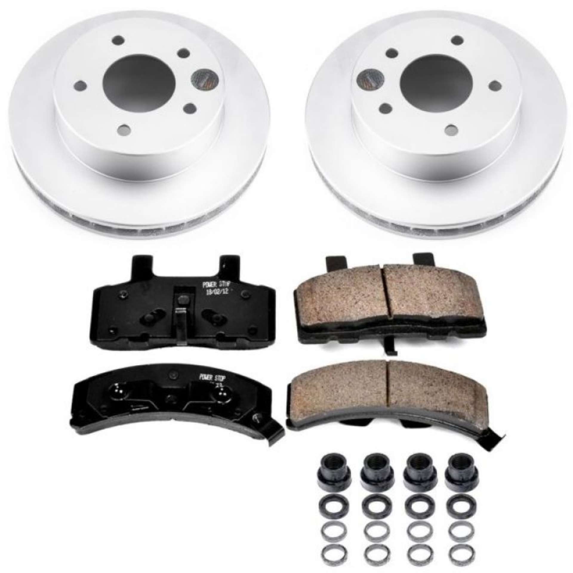 Picture of Power Stop 90-02 Chevrolet Astro Front Z17 Evolution Geomet Coated Brake Kit