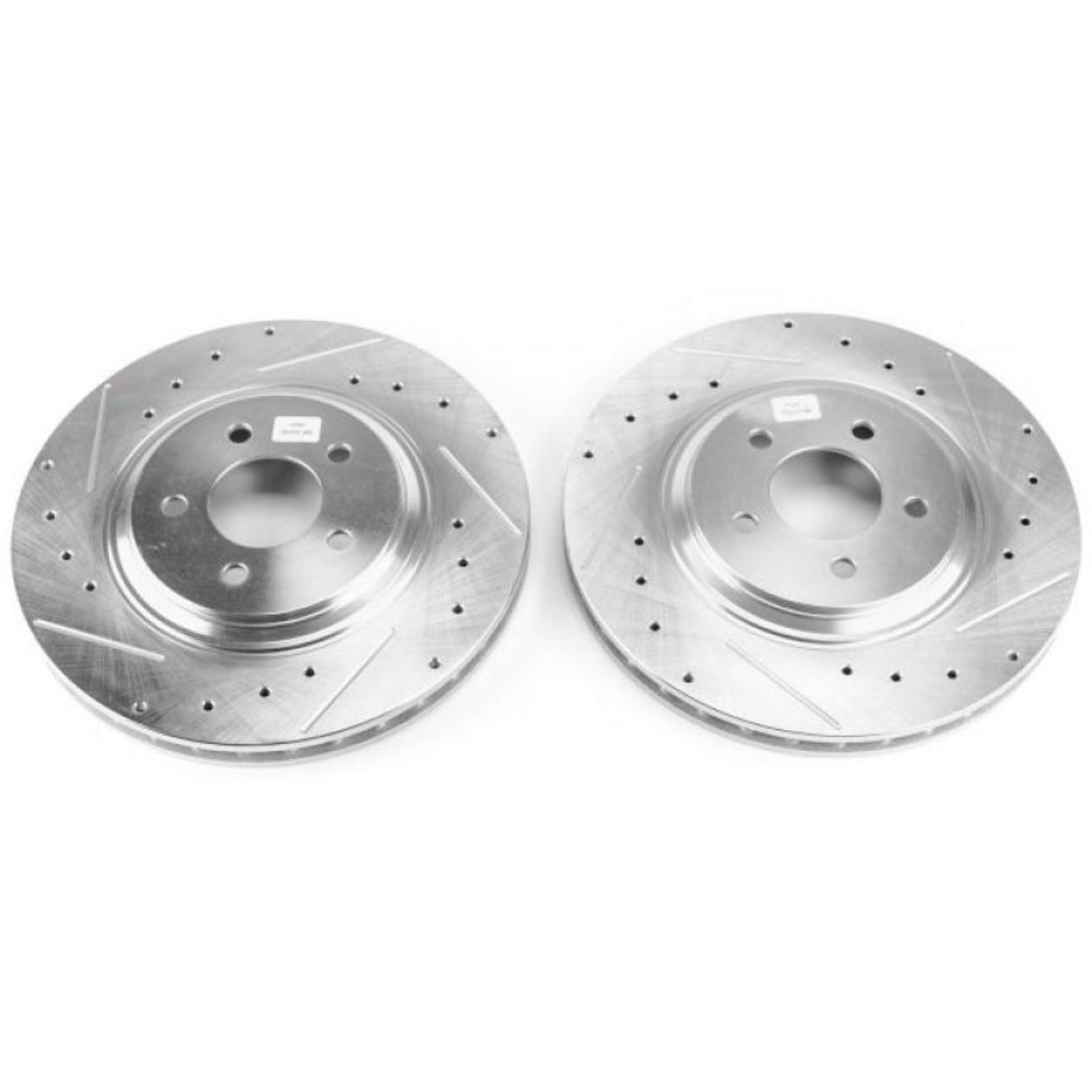 Picture of Power Stop 94-01 Ford Mustang Front Evolution Drilled & Slotted Rotors - Pair