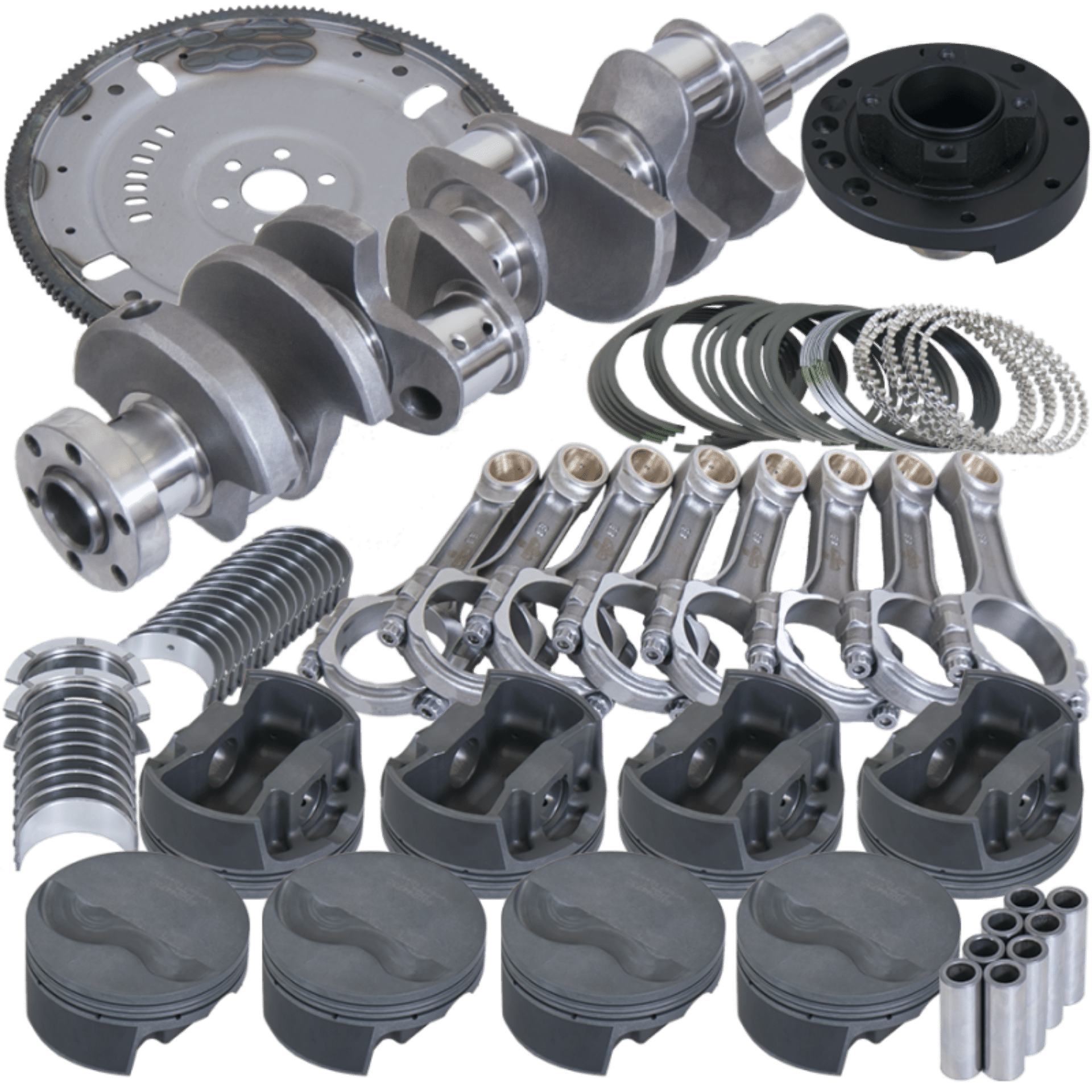 Picture of Eagle Ford 302 Seprntn Belt 164 Tooth Flexplate Balanced Rotating Assembly 5-400in I-Beam +-030 Bore