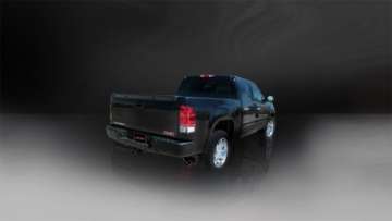 Picture of Corsa 2010-2013 Chevrolet Silverado Crew Cab-Short Bed 1500 4-8L V8 Black Sport Cat-Back Exhaust