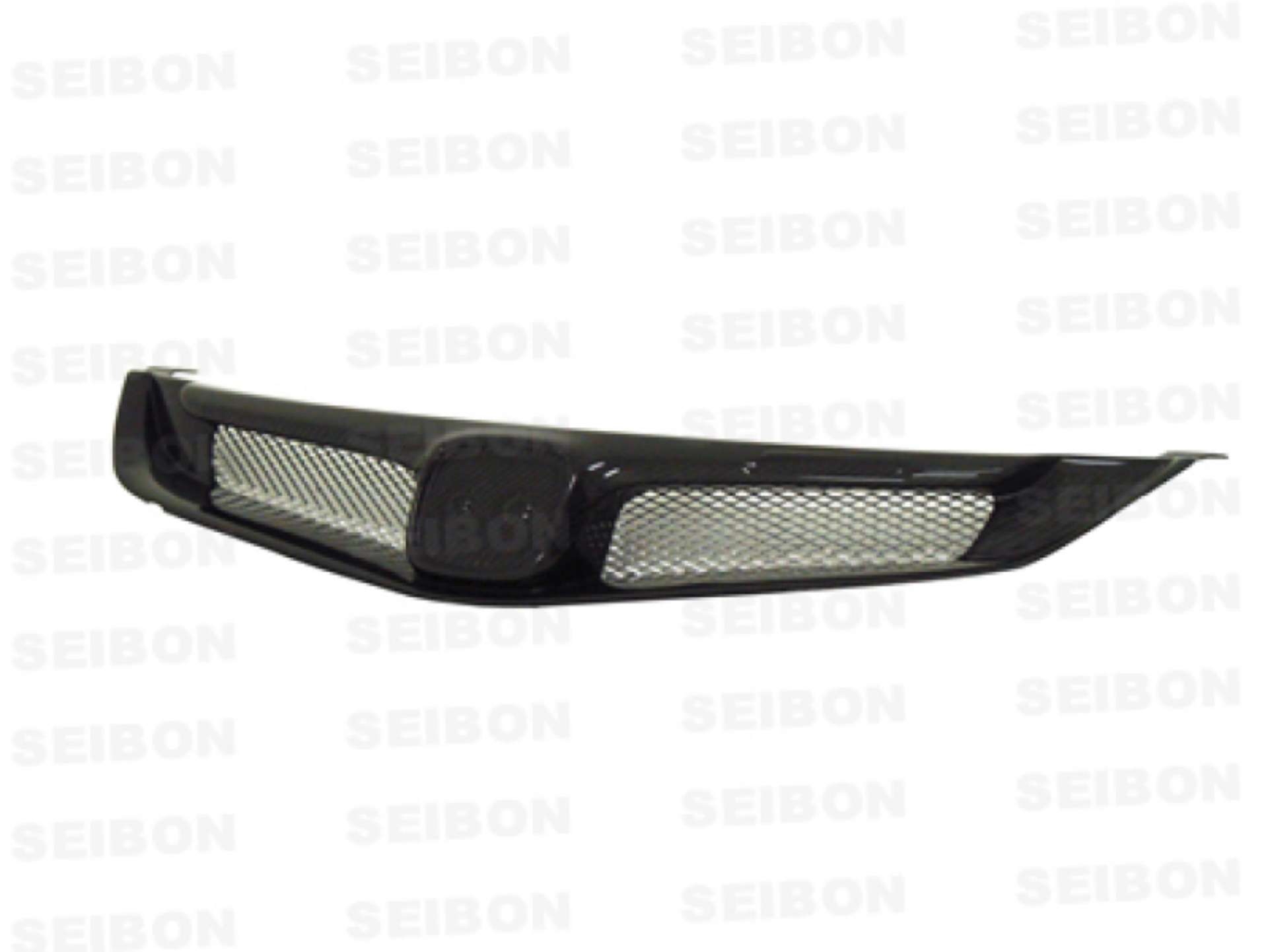 Picture of Seibon 06-10 Honda Civic 4Dr JDM - Acura CSX MG-Style Carbon Fiber Grill