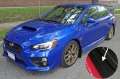 Picture of Rally Armor 15-21 Subaru WRX-STI Black UR Mud Flap w-Grey Logo