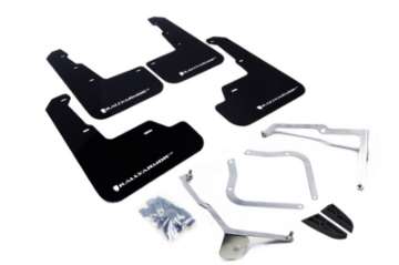 Picture of Rally Armor 15-21 Subaru WRX-STI Black UR Mud Flap w-White Logo