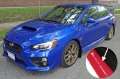 Picture of Rally Armor 15-21 Subaru WRX-STI Red UR Mud Flap w-White Logo