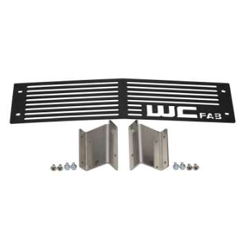 Picture of Wehrli 15-19 Chevrolet Silverado HD 6-6L LML-L5P Duramax Bumper Grille - Flat Black