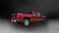 Picture of Corsa 2014-19 Sierra-Silverado 1500 Crew-Dbl - Short-Std- Bed 6-2L V8 Black Sport Single SideCB Exht