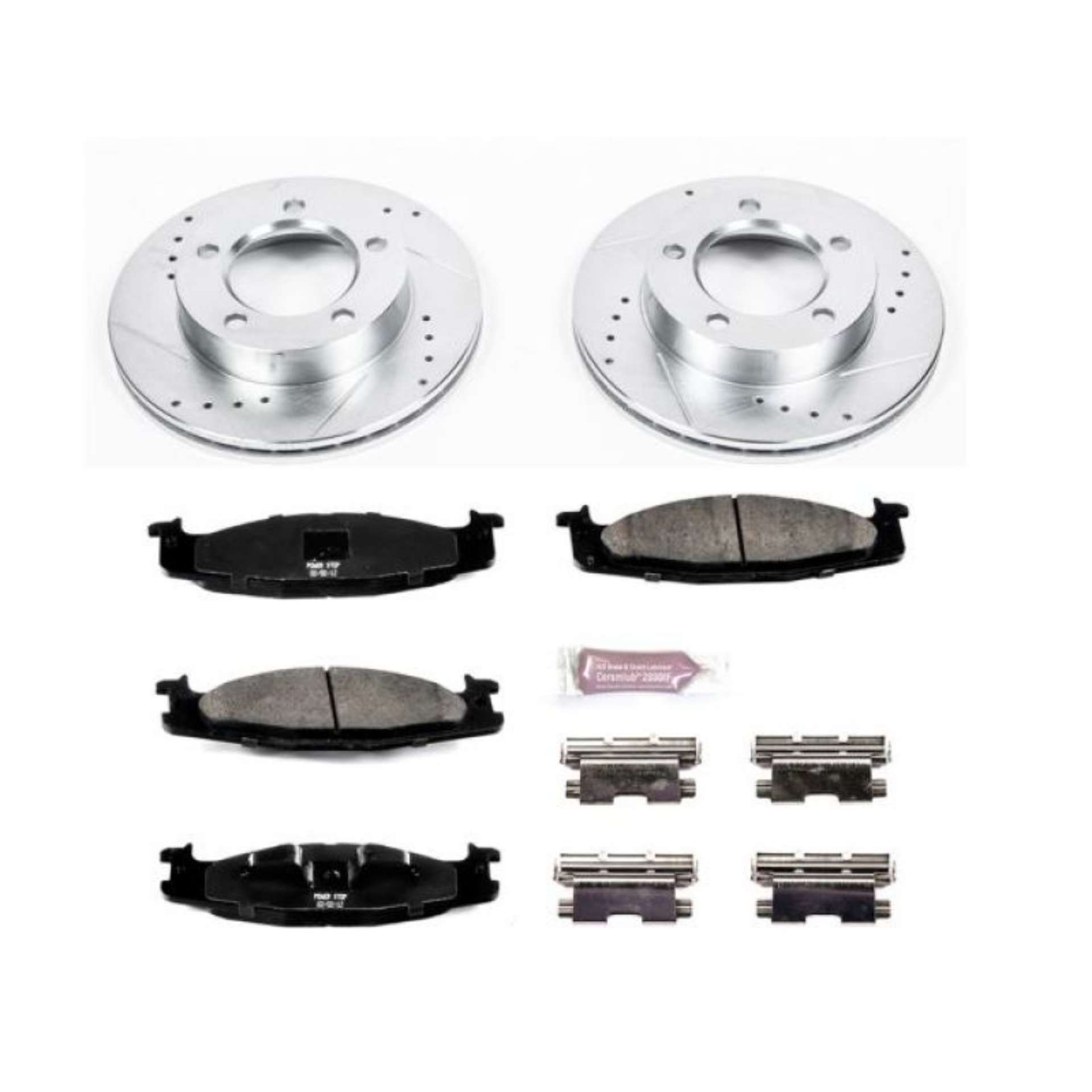 Picture of Power Stop 94-96 Ford Bronco Front Z23 Evolution Sport Brake Kit