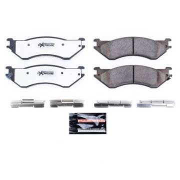 Picture of Power Stop 01-08 Dodge Ram 2500 Rear Z36 Truck & Tow Brake Pads w-Hardware