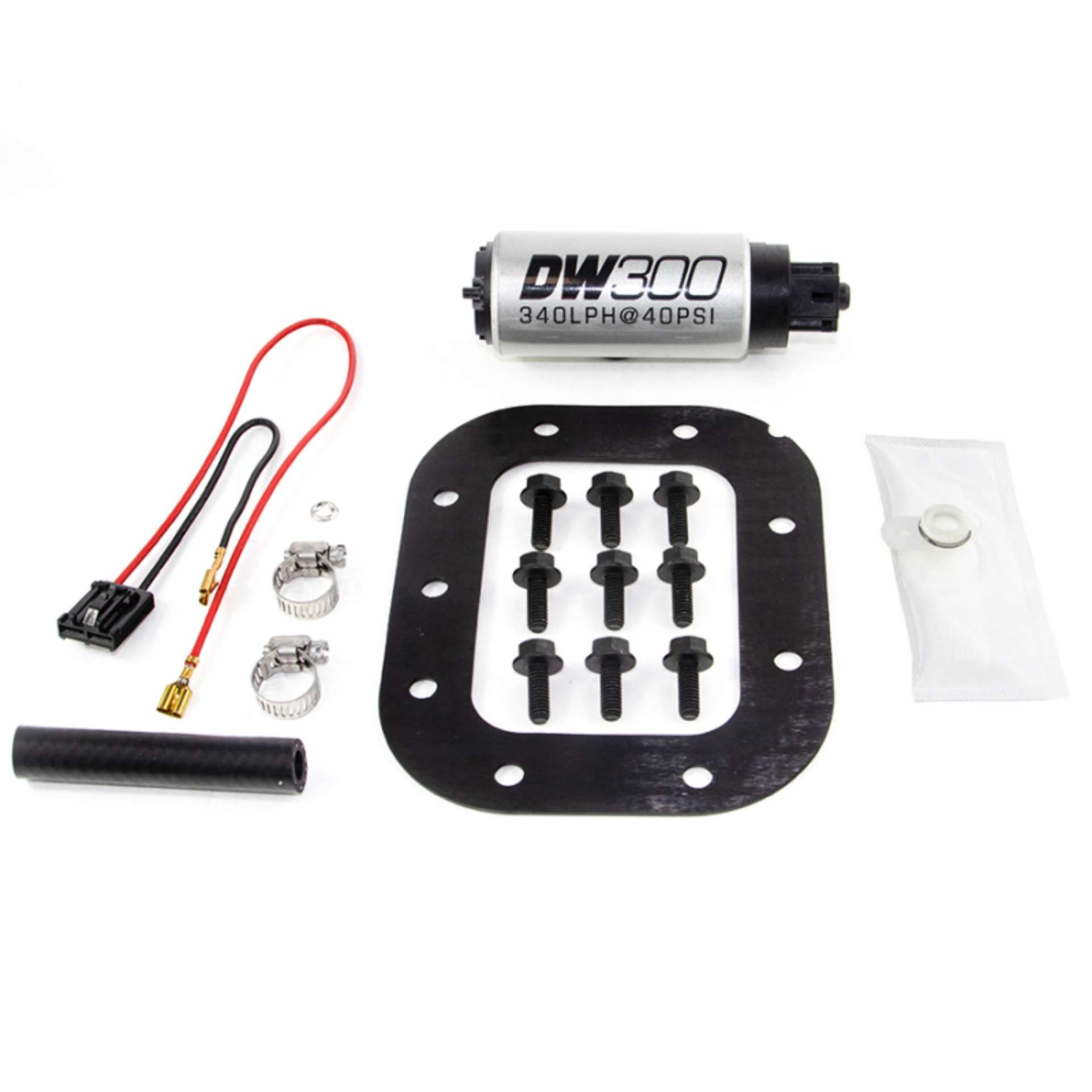 Picture of DeatschWerks 84-85 Chevy Corvette 5-7L DW300 340 LPH In-Tank Fuel Pump w- Install Kit