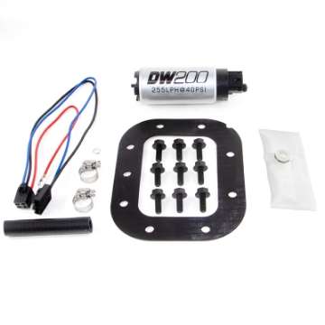 Picture of DeatschWerks 86-89 Chevy Corvette 5-7L DW200 255 LPH In-Tank Fuel Pump w- Install Kit