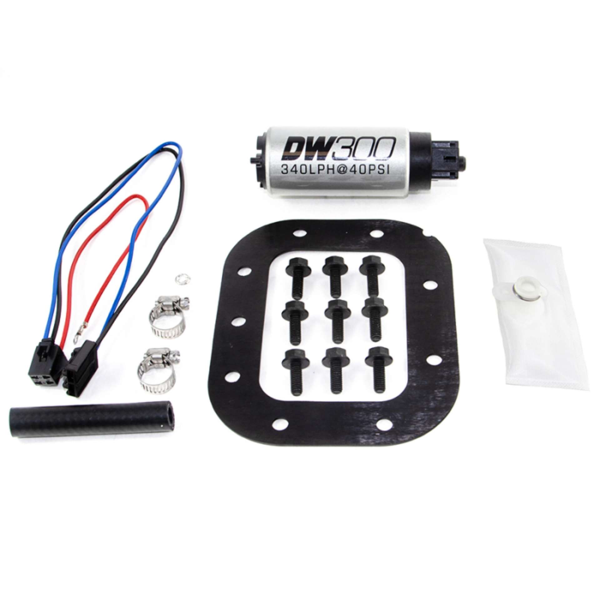 Picture of DeatschWerks 86-89 Chevy Corvette 5-7L DW300 340 LPH In-Tank Fuel Pump w- Install Kit