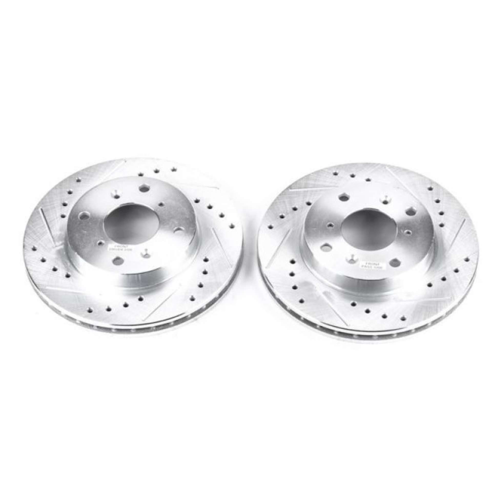 Picture of Power Stop 98-99 Acura CL Front Evolution Drilled & Slotted Rotors - Pair