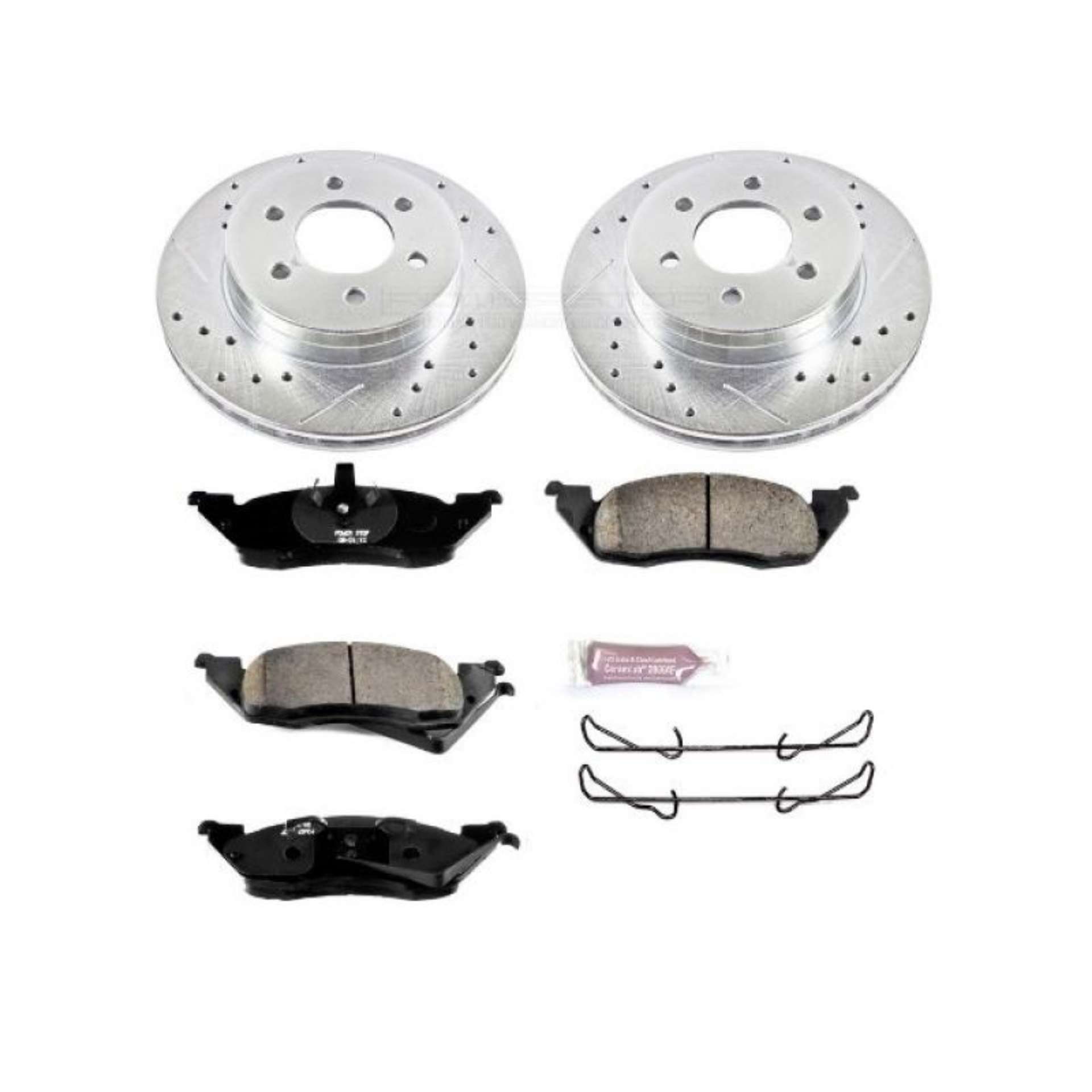 Picture of Power Stop 97-98 Dodge Dakota Front Z23 Evolution Sport Brake Kit