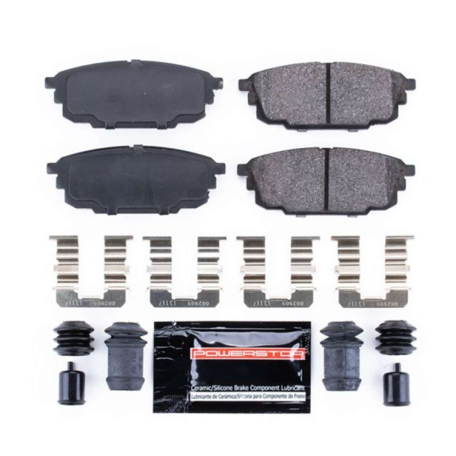 Picture of Power Stop 01-03 Mazda Protege Rear Z23 Evolution Sport Brake Pads w-Hardware