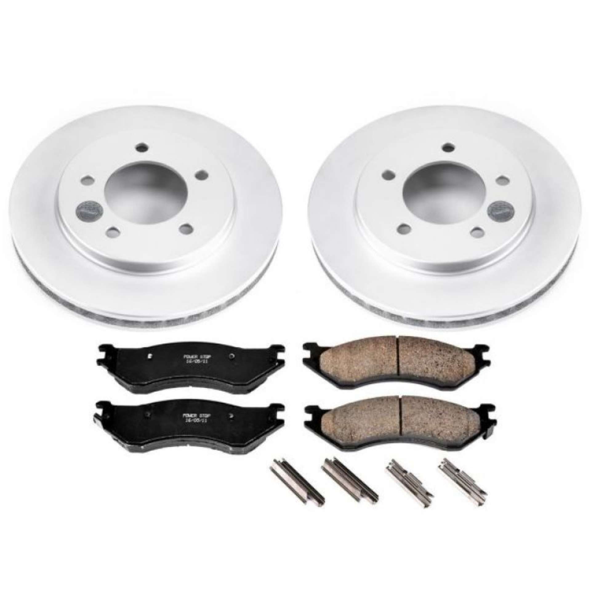 Picture of Power Stop 97-02 Ford Expedition Front Z17 Evolution Geomet Coated Brake Kit