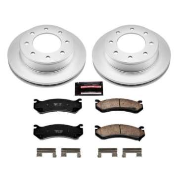 Picture of Power Stop 01-03 Chevrolet Silverado 1500 HD Rear Z17 Evolution Geomet Coated Brake Kit