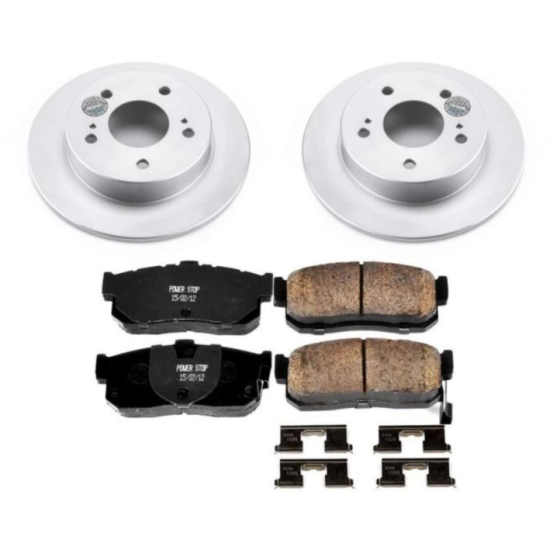 Picture of Power Stop 89-94 Nissan Maxima Rear Z17 Evolution Geomet Coated Brake Kit