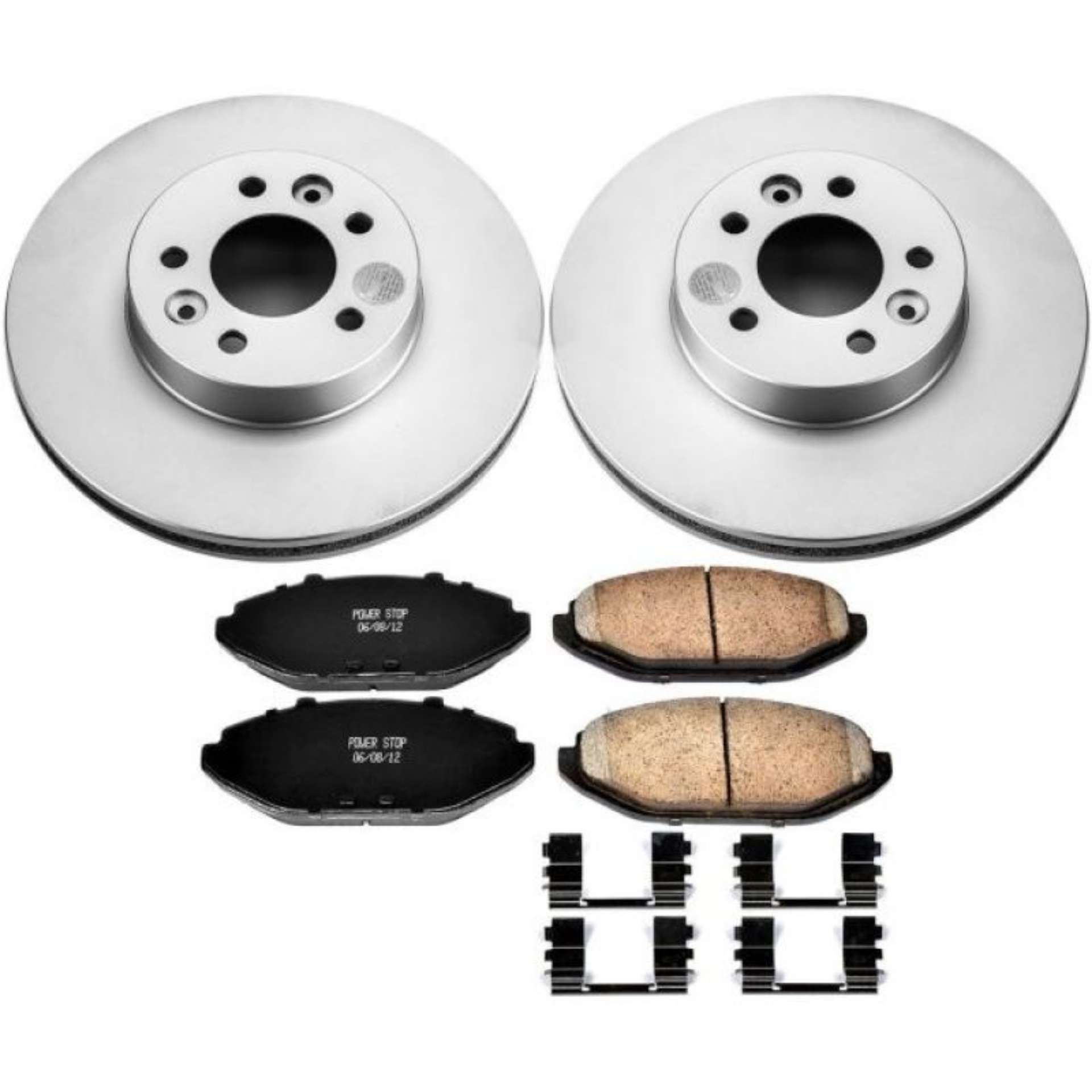 Picture of Power Stop 98-02 Ford Crown Victoria Front Z17 Evolution Geomet Coated Brake Kit