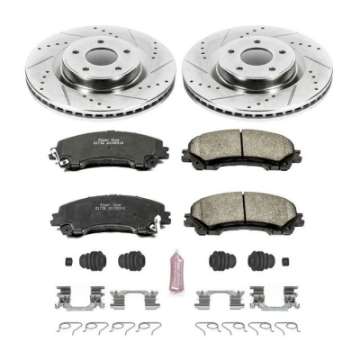 Picture of Power Stop 14-19 Infiniti Q50 Front Z23 Evolution Sport Brake Kit