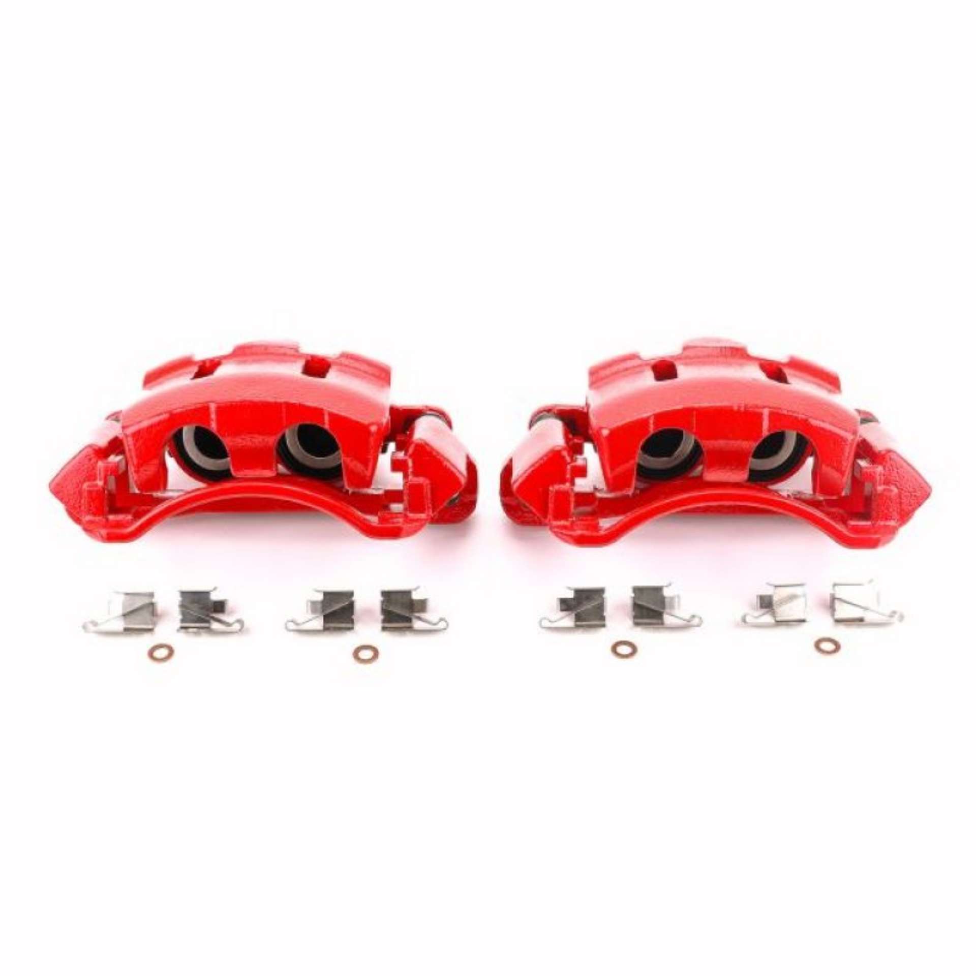 Picture of Power Stop 00-05 Ford Excursion Front Red Calipers w-Brackets - Pair