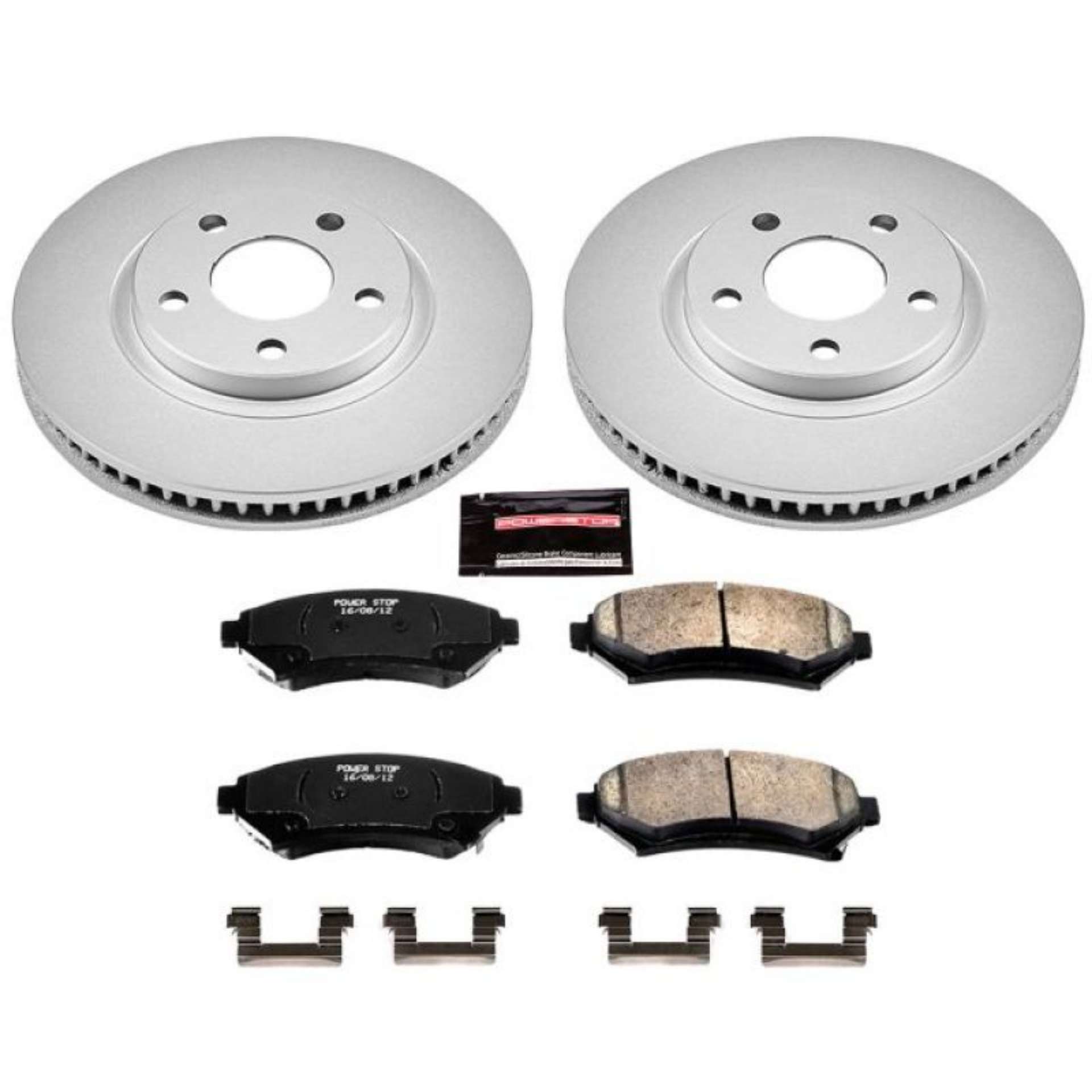 Picture of Power Stop 00-04 Buick LeSabre Front Z17 Evolution Geomet Coated Brake Kit