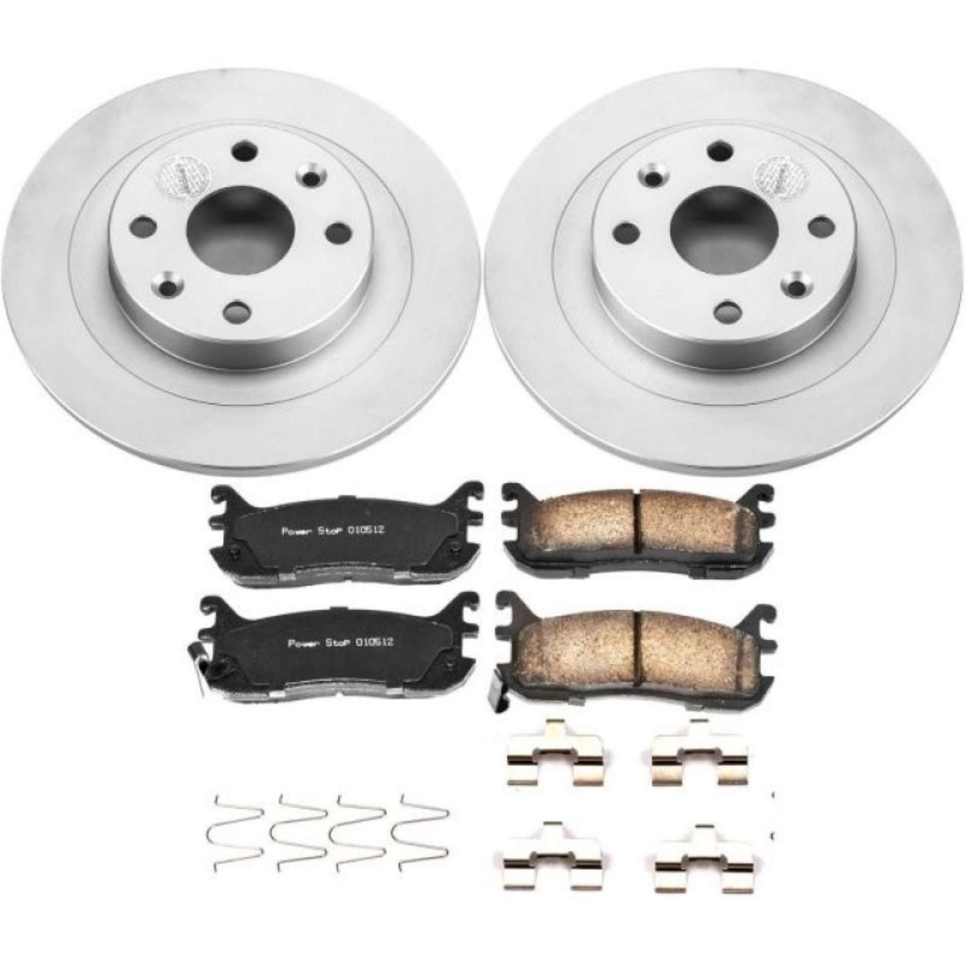 Picture of Power Stop 97-03 Ford Escort Rear Z17 Evolution Geomet Coated Brake Kit