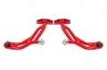 Picture of BMR 10-14 Ford Mustang Adj- Lower A-Arms w- Delrin-Rod End - 19mm Tall Ball Joint - Red