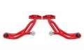 Picture of BMR 10-14 Ford Mustang Adj- Lower A-Arms w- Delrin-Rod End - 19mm Tall Ball Joint - Red