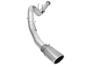 Picture of aFe Atlas Exhausts 5in DPF-Back Aluminized Steel Exhaust 2015 Ford Diesel V8 6-7L td Polished Tip