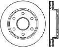 Picture of StopTech 02-06 Cadillac Escalade - Chevrolet Avalanche 1500 Front Left Slotted Cryo Rotor