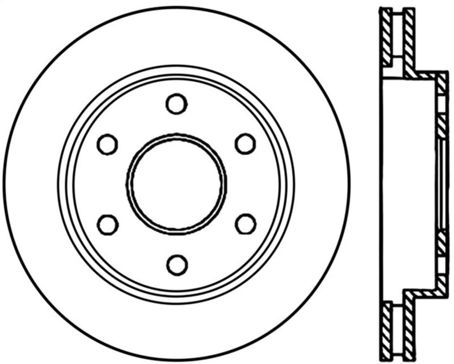 Picture of StopTech 02-06 Cadillac Escalade - Chevrolet Avalanche 1500 Front Left Slotted Cryo Rotor