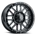 Picture of ICON Alpha 20x9 5x150 16mm Offset 5-625in BS Gloss Black Milled Spokes Wheel