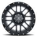 Picture of ICON Alpha 20x9 5x150 16mm Offset 5-625in BS Gloss Black Milled Spokes Wheel