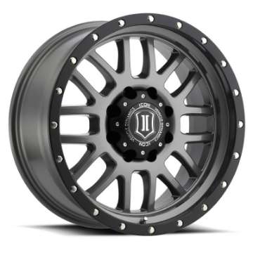 Picture of ICON Alpha 20x9 5x150 16mm Offset 5-625in BS Gunmetal Wheel