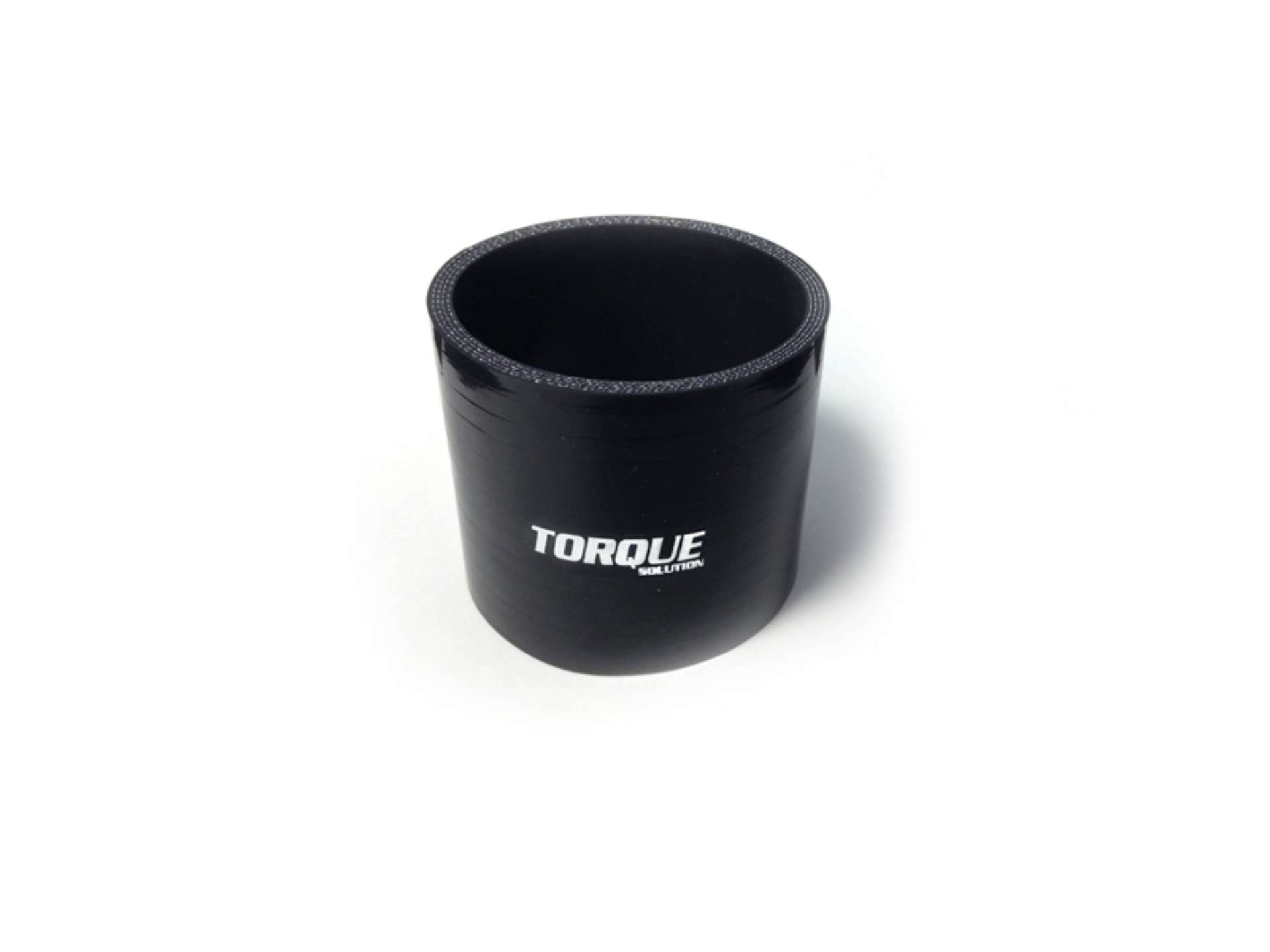 Picture of Torque Solution Straight Silicone Coupler: 3in Black Universal