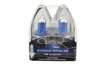 Picture of Hella Optilux 12V 60-55W H4-9003 P43t Extreme White XB Bulb Pair