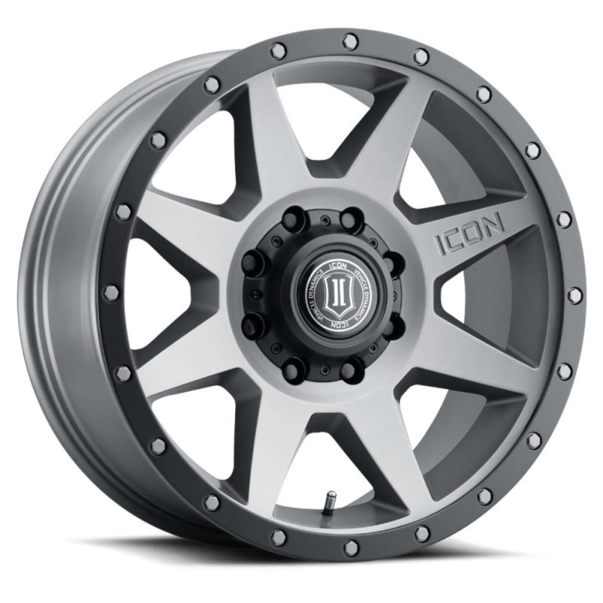 Picture of ICON Rebound 20x9 8x170 6mm Offset 5-25in BS Titanium Wheel