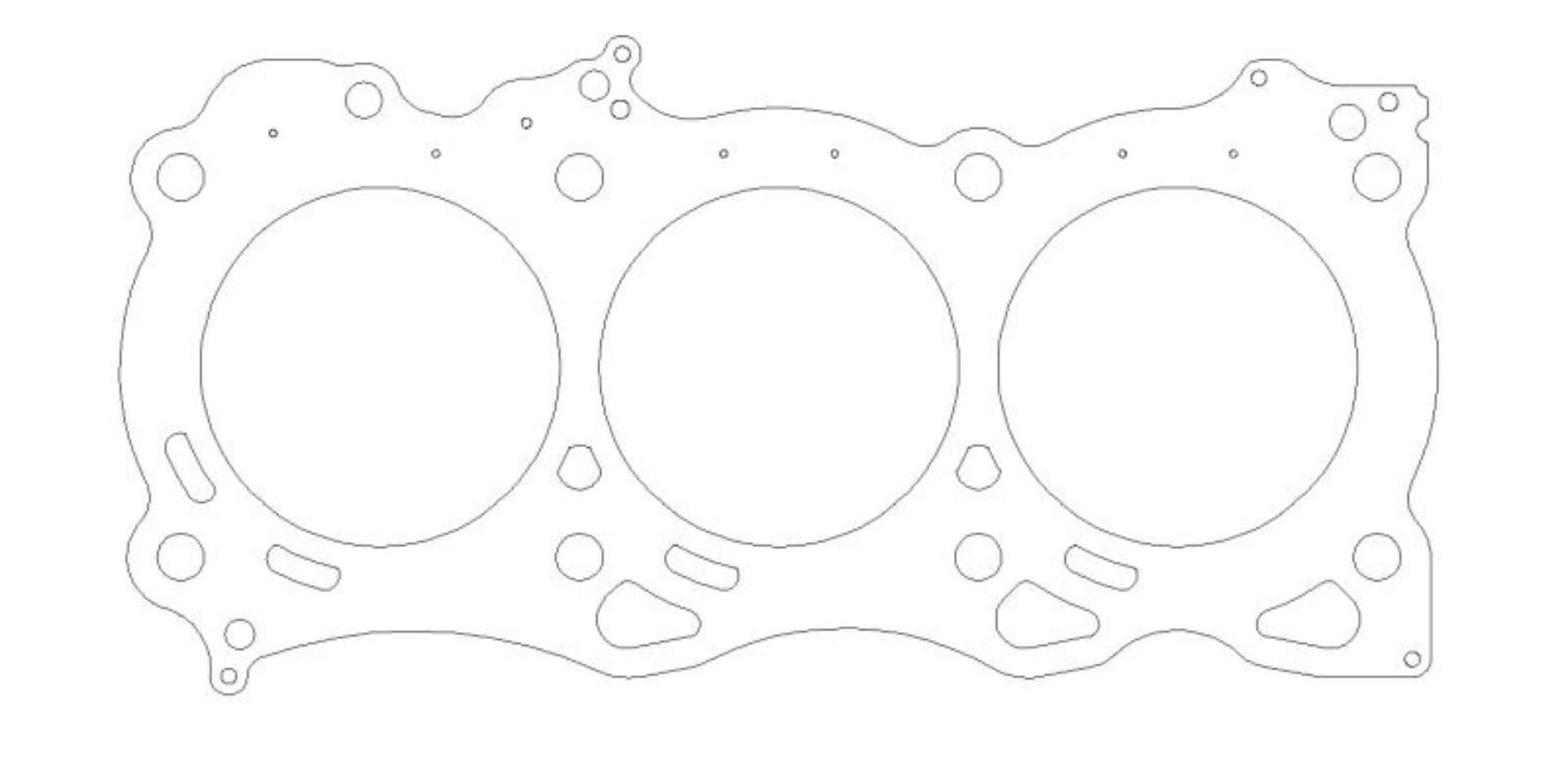 Picture of Cometic Nissan VQ35-37 Gen3 97mm Bore -030 inch MLS Head Gasket - Right